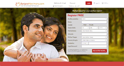 Desktop Screenshot of banjaramatrimony.com